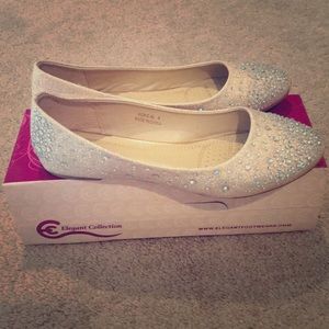 Elegant Wedding or prom flats